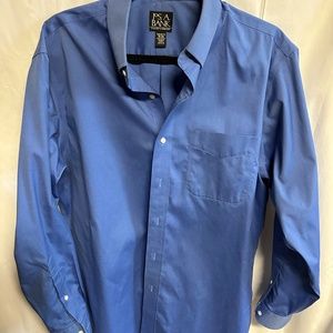Blue JoS. A. BANK Dress Shirt